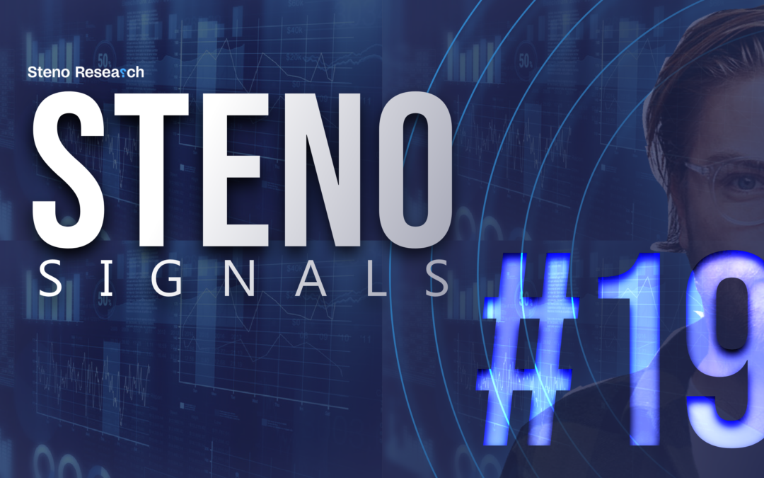 Steno Signals #19 – 1, 2, 3, Central bank panic