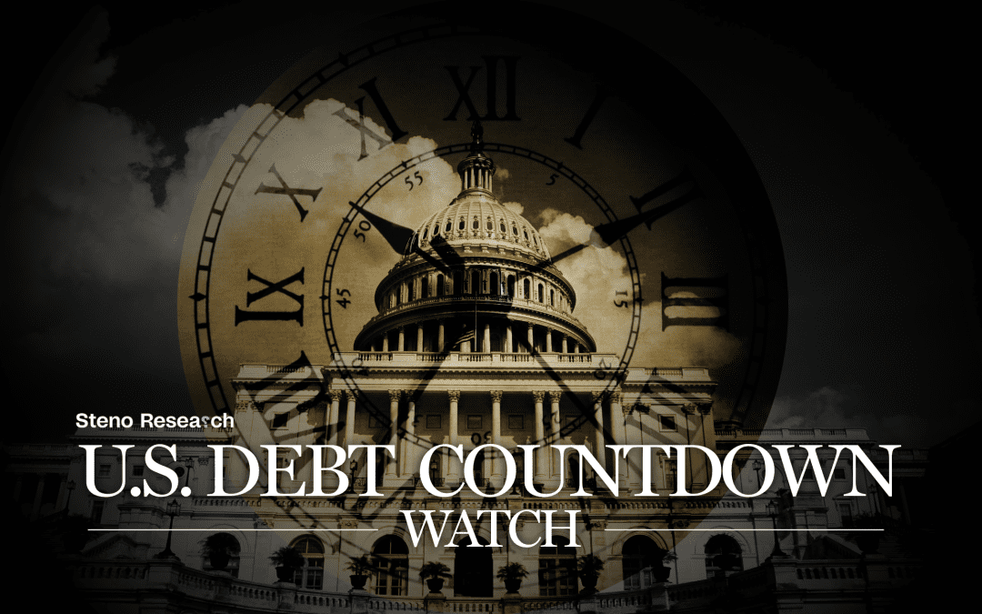 U.S Debt Ceiling Countdown #1 – USD liquidity to be added before the big political stand off