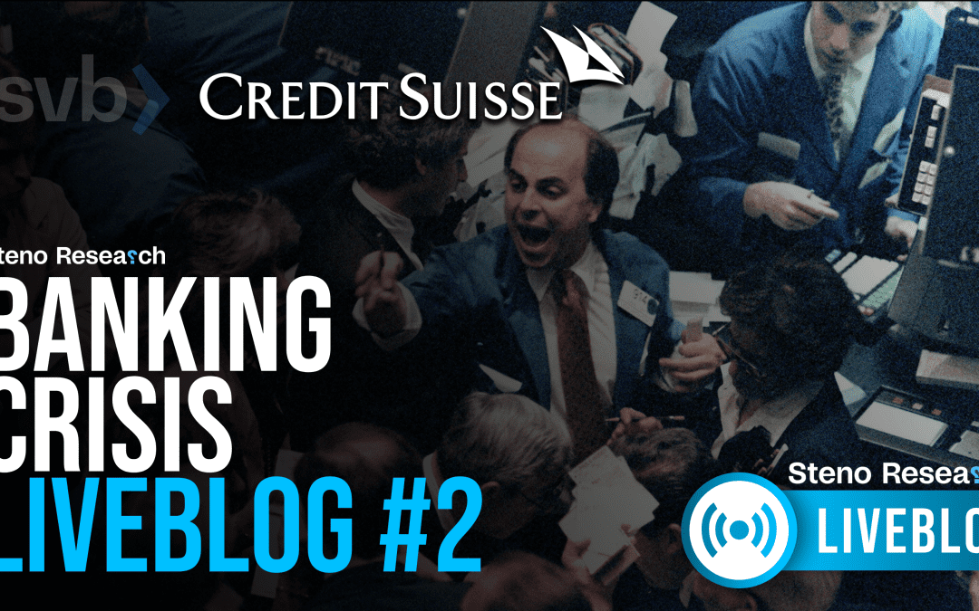 Banking Crisis Liveblog Week 2 – Credit Suisse