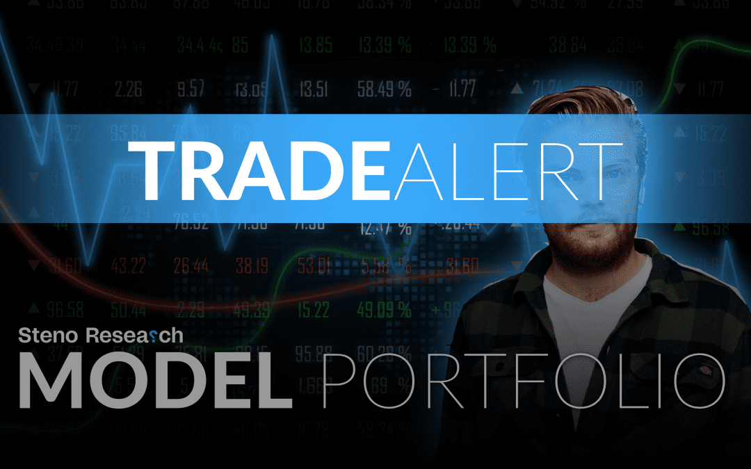 Trade Alert: We engage in a trade to profit on rising energy prices
